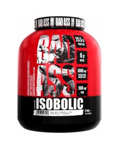 Ізолят сироваткового протеїну BAD ASS Isobolic - 2 кг - шоколад