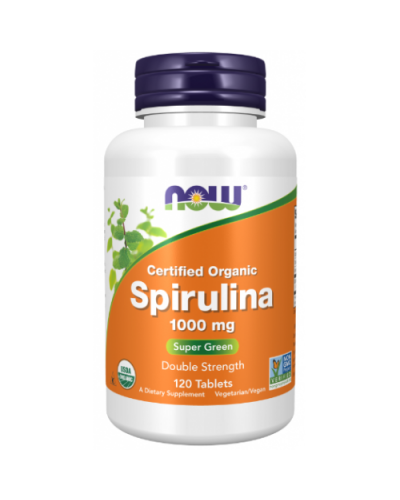 Спіруліна Now Foods Spirulina 1000 мг - 120 таб