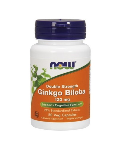 Дієтична добавка Ginkgo Biloba 120 мг - 50 веган капс