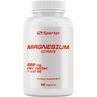 Вітаміни Sporter Magnesium Citrate - 90 таб