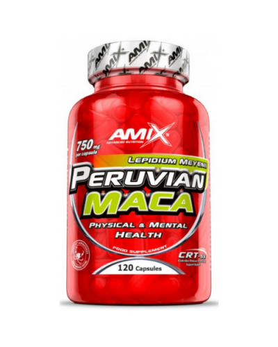 Капсули Peruvian MACA 750 мг - 120 веган капс