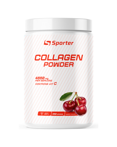 Колаген Sporter Collagen Powder - 350 г - вишня