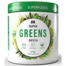 Натуральна добавка Wellness Line Super Greens Detox - 270 г