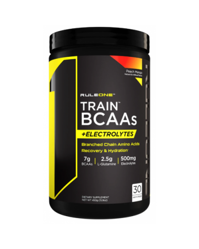 Амінокислоти Train BCAAs + Electrolytes - 450 г - Персик-манго