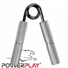 Еспандер-ножиці алюмінієвий PowerPlay 4322 (90 кг) Hand Grip - срібний