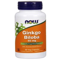 Дієтична добавка Ginkgo Biloba 60 мг - 60 веган капс