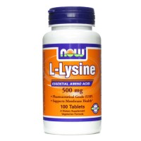 Дієтична добавка лізин L-Lysine, 500 мг - 100 таб