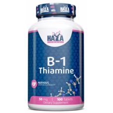 Вітамін Haya Labs B-1/Thiamine/ 50 мг - 100 таб