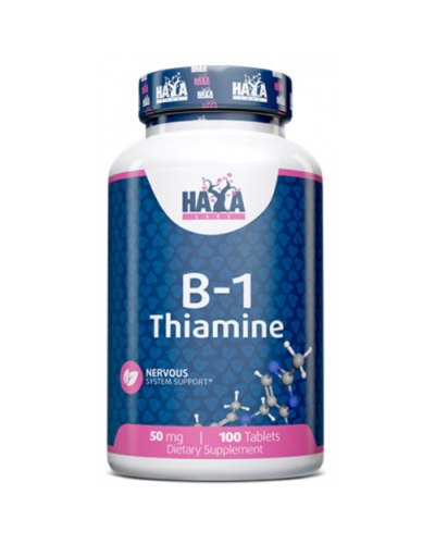 Вітамін Haya Labs B-1/Thiamine/ 50 мг - 100 таб