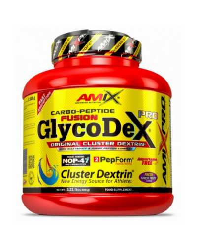 Харчова добавка для швидкого відновлення м'язів AmixPro GlycoDex Pro - 1500 г - лісові фрукти