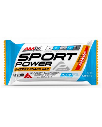 Батончик Performance Amix Sport Power Energy Snack Bar - 45 г 1/20 - тропічне манго