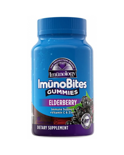 Imuno Bites Elderberry - 60 Gummies 12/2023