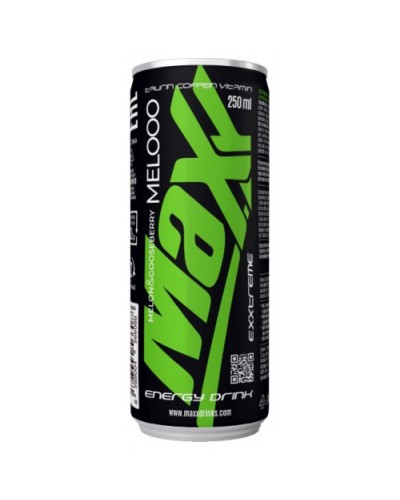 Енергетичний напій Maxx MELLOOO Energy Drink - 250 мл 1/24 - Диня Агрус