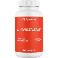 Аргінін Sporter L-Arginine 750 мг - 90 таб