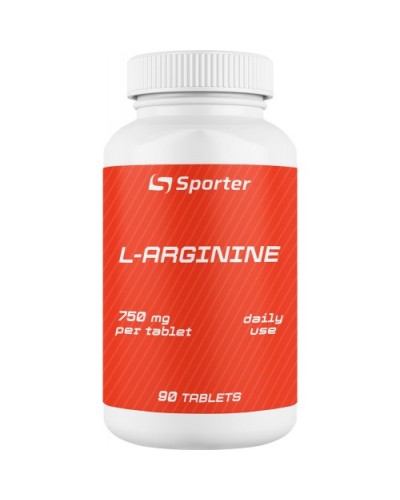 Аргінін Sporter L-Arginine 750 мг - 90 таб