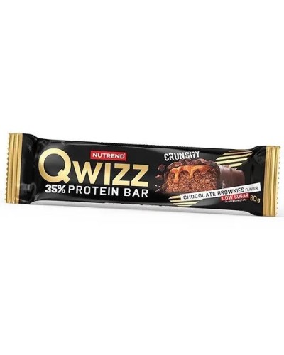 Протеїновий баточник Nutrend Qwizz Protein Bar (Шоколадний брауні) 60г