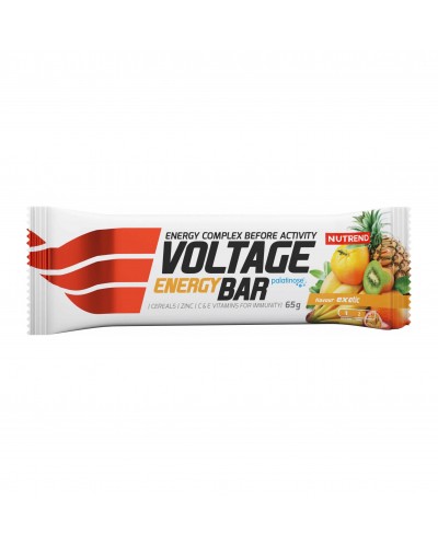 Вуглеводний батончик NUTREND Voltage Energy bar (Екзотичні фрукти) 65 г