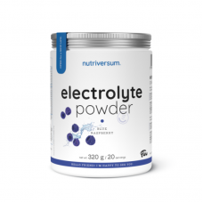 Вуглеводний напій з електролітами Nutriversum ELECTROLYTE POWDER (блакитна малина) 320 г