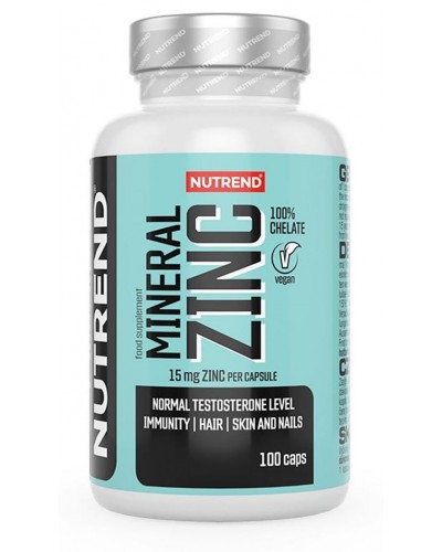 Цинк Nutrend Mineral Zinc 100% , 100 капсул