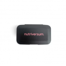 Бокс Nutriversum PillBox для зберігання таблеток (Чорний)