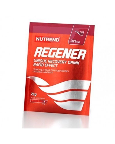 Відновлюючий напій NUTREND Regener (Червона свіжість) 75г