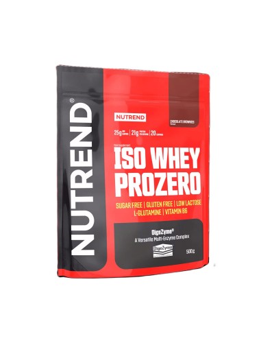 Протеїн Nutrend Iso Whey Prozero (шоколадні брауні) 500 г