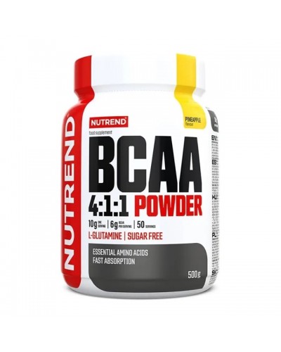 Амінокислоти Nutrend BCAA 4:1:1 Powder (Ананас) 500 г