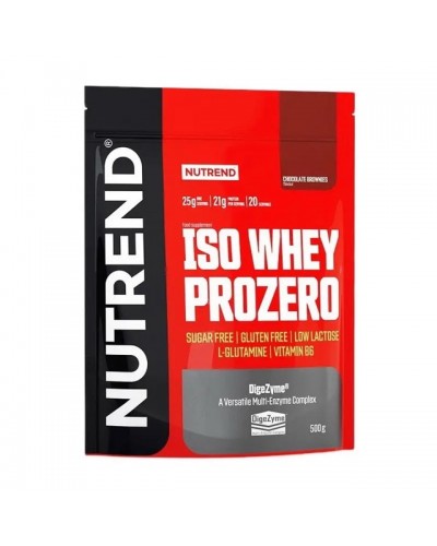 Протеїн Nutrend Iso Whey Prozero (Брауні) 2250 г