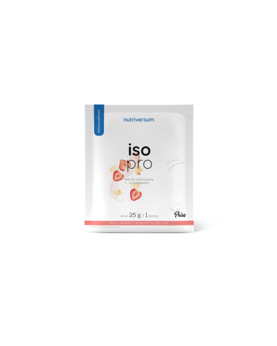 Протеїн Nutriversum ISO PRO (білий шоколад з полуницею) 25 г