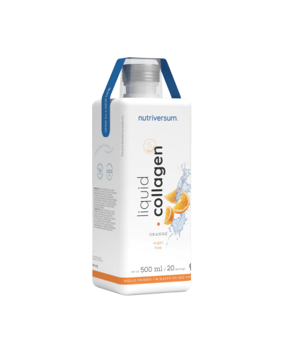 Колаген Nutriversum LIQUID COLLAGEN 10 000 мг SUGAR FREE (апельсин) 500 мл