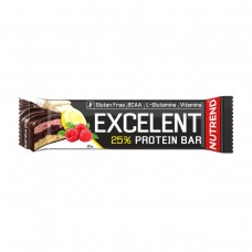 Протеїновий батончик Nutrend Excelent Protein bar (лимон + сир + малина з журавлиною) 85 г