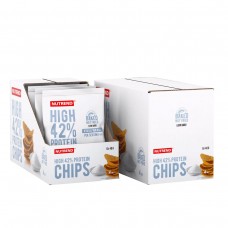 Чіпси з високим вмістом білка Nutrend HIGH PROTEIN CHIPS (сіль) 6 x 40 г