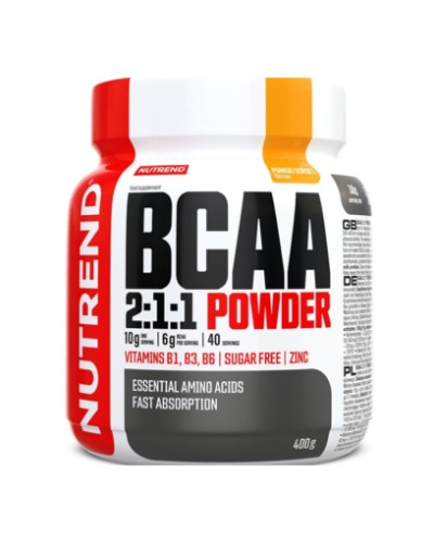 Амінокислоти Nutrend BCAA 2:1:1 Powder (Манго) 400 г