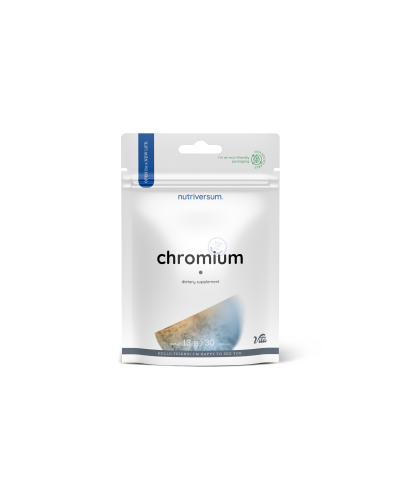 Хром Nutriversum CHROMIUM, 30 таблеток