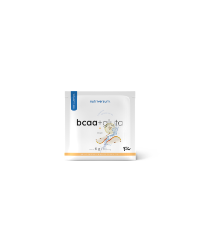 Амінокислоти Nutriversum BCAA + GLUTA (груша) 6 г