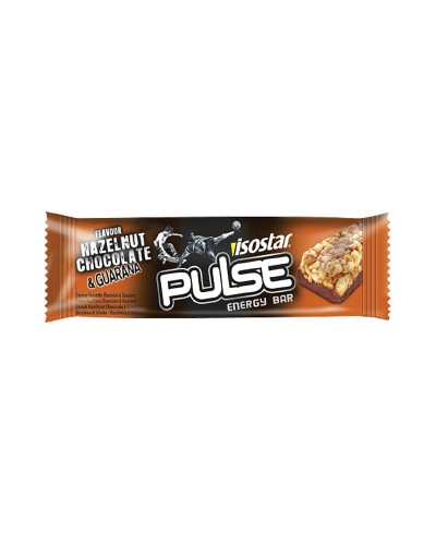 Енергетичний батончик Isostar Pulse (з фундуком і шоколадом гуарана) 23 г