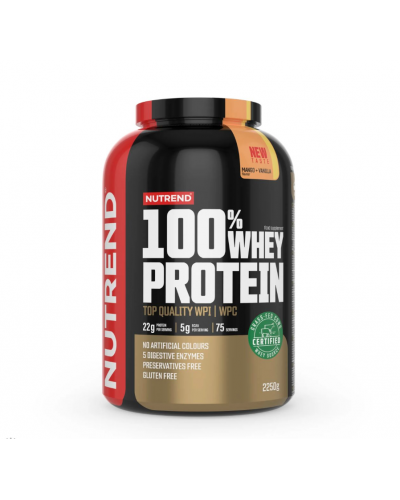 Протеїн Nutrend 100% Whey Protein (Манго + Ваніль) 2250 г