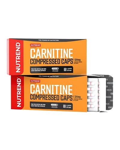Жироспалювач Nutrend Carnitine Compressed Caps, 120 капсул