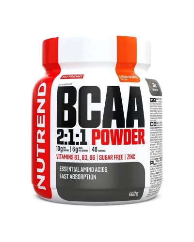 Амінокислоти Nutrend BCAA 2:1:1 Powder (Апельсин) 400 г