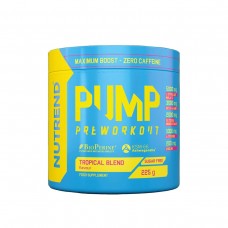 Передтренувальний комплекс Nutrend Pump Pre-Workout (тропічна суміш) 225 г