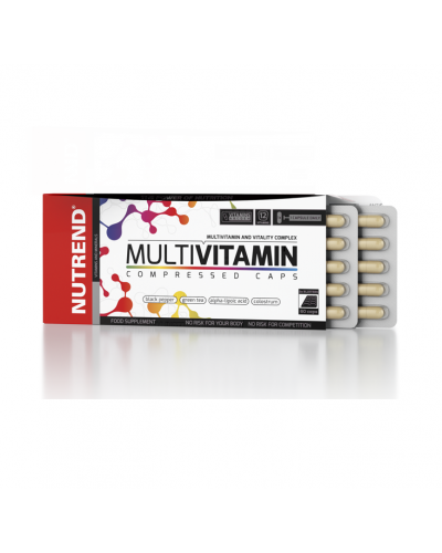Вітаміни NUTREND Multivitamin Compressed Caps, 60 капсул