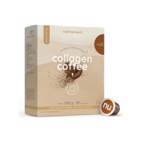 Кавові капсули з колагеном Nutriversum COLLAGEN COFFEE (ромовий каштан) 20 капсул