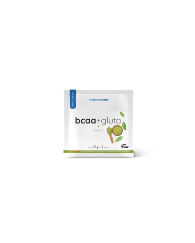 Амінокислоти Nutriversum BCAA + GLUTA (матча) 6 г