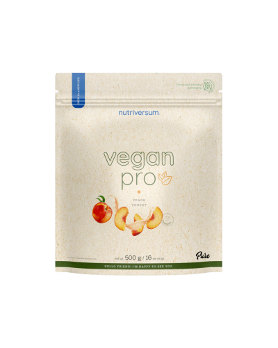 Протеїн Nutriversum VEGAN PRO (Персиковий йогурт) 500 г