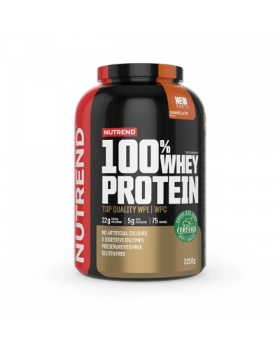 Протеїн Nutrend 100% Whey Protein (Карамель) 2250 г