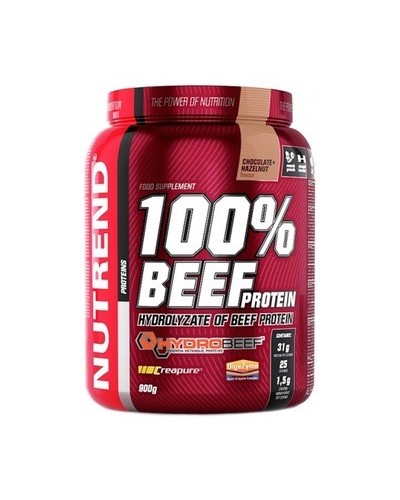 Протеїн Nutrend 100% Beef Protein (Шоколад + Лісовий горіх) 900 г