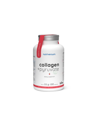 Колаген та піруват кальцію Nutriversum COLLAGEN+PYRUVATE, 100 капсул