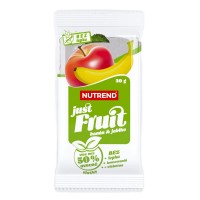 Енергетичні батончики Nutrend JUST FRUIT (банан+яблуко) 30 г