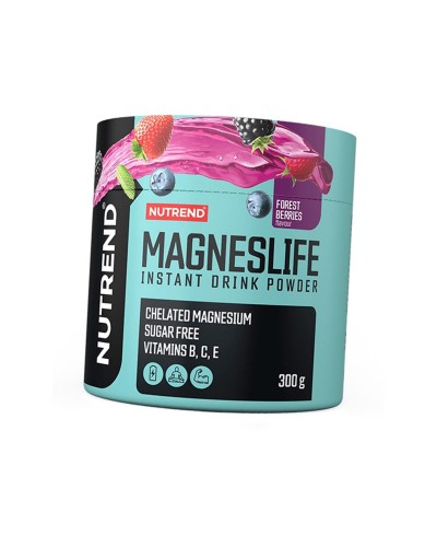 Магній Nutrend Magneslife Instant Drink Powder (Лісовий фрукт) 300 г