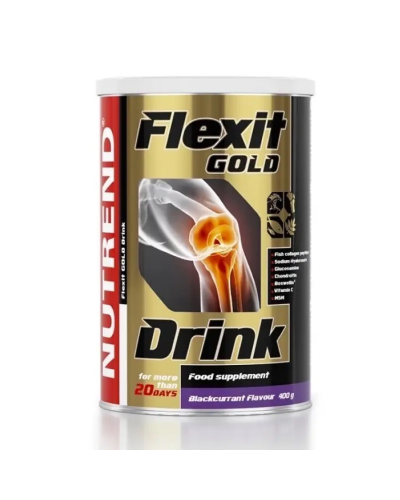 Добавка для суглобів NUTREND Flexit Gold Drink (Смородина) 400 г